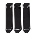 thumbnail image 2 of Men's Jordan Black Essentials Crew Socks - 3 Pairs (DA5718 010) - 8-12, 2 of 5