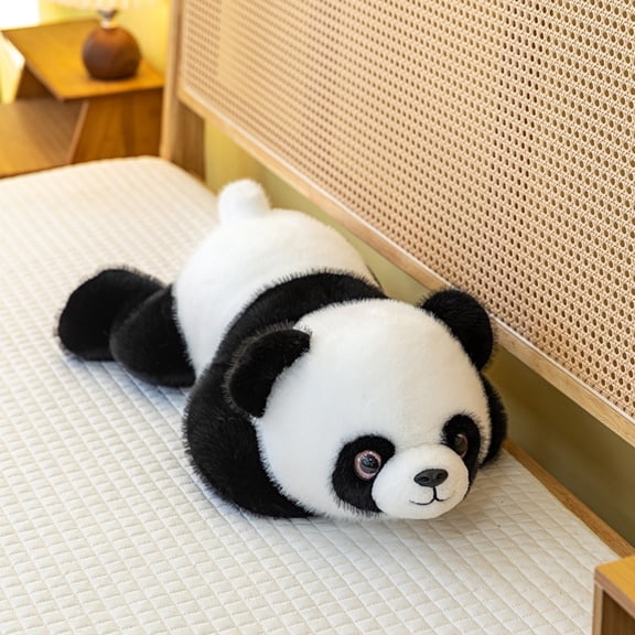 Giant Lying Panda Stuffed Animal Plush Pillow, Soft Fluffy Sleeping Body Pillow, Companion Home Decor Gift