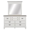 thumbnail image 4 of Liberty Furniture Allyson Park California King Bed Dresser & Mirror Nightstand, 4 of 13