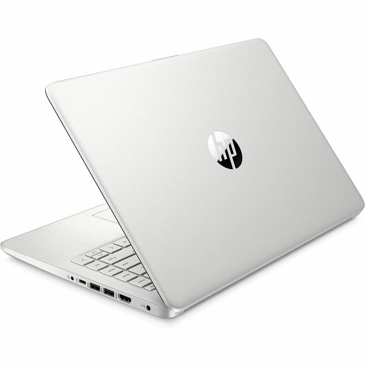 HP 14-dq3120nr 14" HD Laptop, Intel Celeron N4500 1.1GHz, 4GB RAM, 64GB eMMC, Windows 11 Home S Mode, Snowflake White