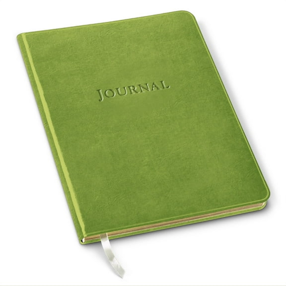 Gallery Leather Large Journal - Acadia Lime - 9.75"x7.5"