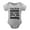 gray-style-1, variant on Crazy Bros Tees I Try To Be Good, Take After My Daddy Baby Bodysuit Cute Newborn Clothes Unisex Humor Rompe White-style-1 3months