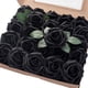 thumbnail image 1 of Flores artificiales Floroom, rosas falsas de espuma negra, 50 unidades, 1 of 5