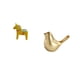 thumbnail image 5 of Figura de escritorio tradicional Dalecarlian, estatua de caballo, artesanía de resina, figura de animales y pájaros, diseño nórdico único, adecuada pa, 5 of 8