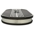 thumbnail image 7 of Scott Drake S1MS-9600-P Oval Air Cleaner Black Aluminum Finned No Logo, 7 of 7