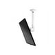 thumbnail image 2 of Atdec TH-3070-CTSW - Mounting kit (ceiling mount, 2 tilt brackets, telescopic pole, horizontal rail) - for flat panel - plastic, aluminum, steel - white - ceiling mountable, 2 of 3