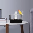 thumbnail image 4 of 1PC Parrot Cage Plastic Pet Bird Cage Outing Bird Carrying Cage Parrot Cage, 4 of 8