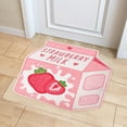 thumbnail image 4 of Absorbent Fruit Bath Mat - Non- Microfiber Shower Rug for Bathroom - Cute Cartoon Design Laundry Friendly Carpet for Home, 4 of 7