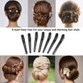 thumbnail image 3 of 12pcs Black Hair Grip Clips Cutting Hair Clamps Duckbill Clips for Hairdressing Sectioning Cutting Styling Salon Hair Tools for Women Girls and Hairdresser, 3 of 5