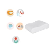 Memory Foam Contour Pillow, Standard Size, Ergonomic Neck and Shoulder Support, Side & Back Sleepers, Medium-Firm Alignment, Removable Washable Cover,sleep innovations pillow,memory foam pillows