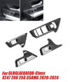 thumbnail image 3 of Juego de 4 pegatinas interruptores puertas ventanas yuxing Fibra de carbono GLA EQA EQB-Class X247 2020-2024, 3 of 5