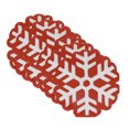 thumbnail image 3 of 12 Pack 3 Ply Shaped Napkin (Snowflake) - Set of 6, 3 of 4