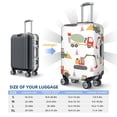 thumbnail image 6 of Kdxio Excavator Pattern Luggage Cover for Travel,Elastic and Durable,Fits 18-32 Inch,Anti-Scratch Suitcase Protector, 6 of 9