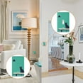 thumbnail image 4 of Yayeee Duplex Wall Plate 1-Gang 4.5"x2.7" Home Receptacle Light Switch Decorative Outlet Cover, Green Cat, 4 of 7