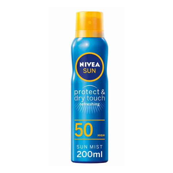 Ongewijzigd ader Kalksteen Nivea Sun Protect And Dry Touch Mist Spf 50 200ml - Walmart.com