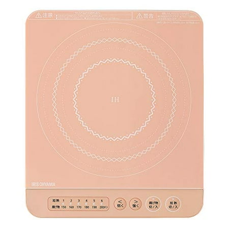 

Iris Oyama IH stove 1400W Desktop design IHK-T37-P pink