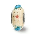 thumbnail image 2 of Reflection Beads QRS4006 Sterling Silver Reflections Hand Painted Crab, Cream Glass Bead, 2 of 4