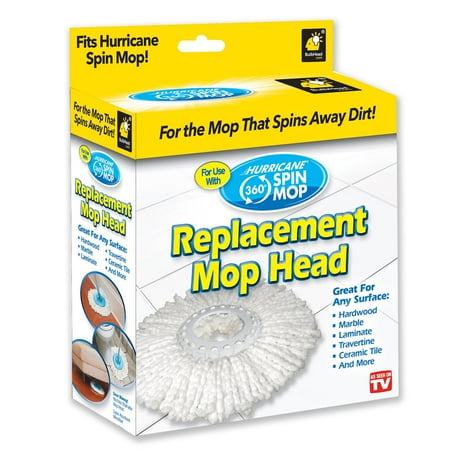 As Seen On Tv Hurricane Spin Mop Replacement Head