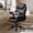 Black, variant on Big and Tall Office Chair 400LBS, Heavy Duty Executive Leather Office Chair Wide Seat Ergonomic Computer Desk Chair High Back Chair Adjustable Task Chair (Black)