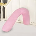 thumbnail image 4 of Orthopedic V Shaped Pillow With Matching V Shaped Pillowcase For Back Shoulder And Neck Support Nursing And Pregnancy Pillow Good For Sleeping Available In Cushion, 4 of 5