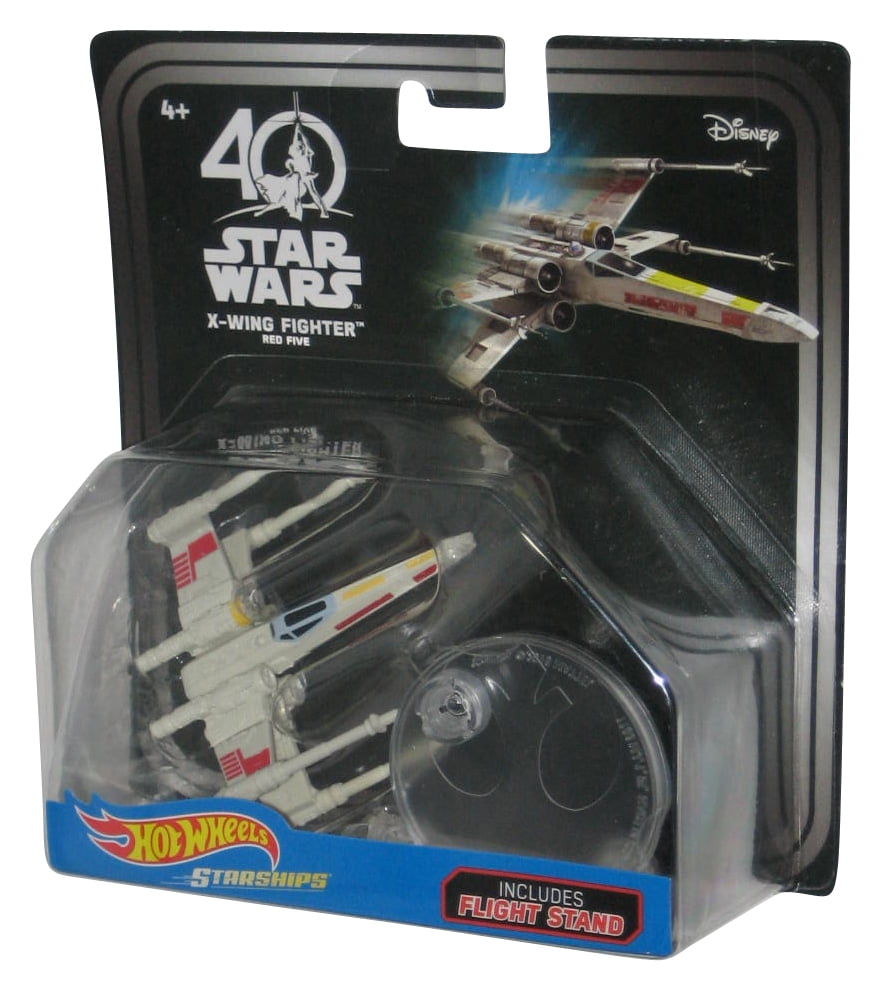 Star Wars Hot Wheels XWing Fighter Red Five (2016) Starships Vehicle