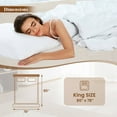 thumbnail image 3 of Costway King Size Heating Bed Warmer with 9 Heating Levels & 9H Timer, Overheat Protection, 3 of 10