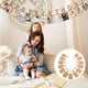 thumbnail image 4 of PTOOTP Pancarta de papel con letras de feliz cumpleaños, pancarta de fotos para pared, decoración para fiestas de cumpleaños (papel kraft), 4 of 7
