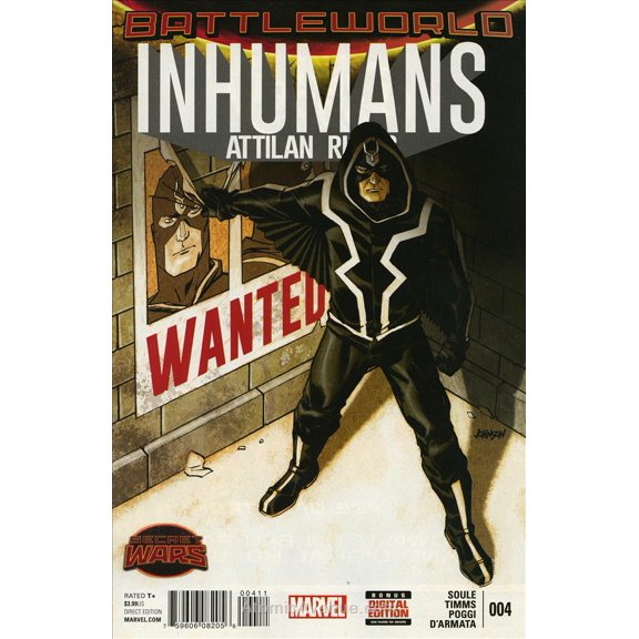 Inhumans: Attilan Rising #4 VF ; Marvel Comic Book