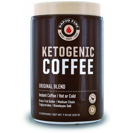 2 Pack - RapidFire RAPIDFIRE KETOGENIC COF 225GM 7.93 oz