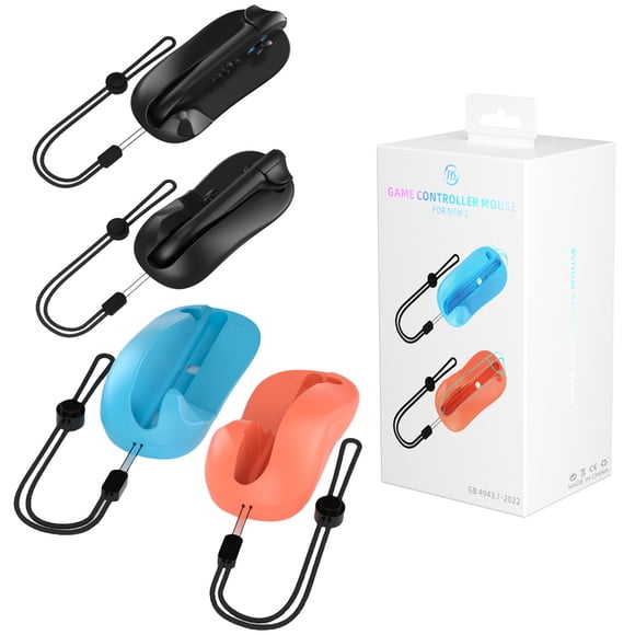 4Piezas Soporte de Agarre para Controles JoyCon Switch2- Base Modo Ratón Accesorios