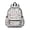 Baseball Kids and Trophies White, variant on Baseballs and Softballs Red Pattern Cute School Backpack with Padded Back and Adjustable Shoulder Straps 13.4"x11"x4.7"