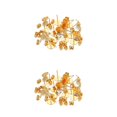 thumbnail image 4 of bedienty 100 Sets Ear Stud Tray Making Findings Earrings Stoppers Bottom Craft Hypoallergenic Earring Accessory Adults Using Gold Color/ 8mm 2Set, 4 of 6