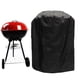 thumbnail image 1 of Funda duradera para parrilla, funda protectora impermeable y a prueba de polvo para barbacoa al aire libre, 25" de largo x 27" de ancho x 35" de alto, ligera y portátil para parrillas eléctricas de, 1 of 6