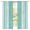 turquoise, White, Blue, variant on Vintage Grey Striped Sheer Curtains 72 Inches Long, Farmhouse Modern Stripes Boho Light Filtering Window Curtains for Living Room/Bedroom, Rod Pocket Voile Sheer Curtain Drapes, 52"W x 72"L, 2 Panels