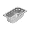 Winco - SPJL-902 - 1/9 Size 2 1/2 in Steam Table Pan