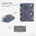 thumbnail image 4 of Evolur CozyCush Reversible Non-Toxic Baby Kids Playmat, Ocean, 4 of 15