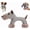 Dog, variant on Moonsky Companions, Squeaky Dog Chew Animals, Dog Toy with Squeaker, Durable Corduroy, for Small Medium Dogs (Monkey)