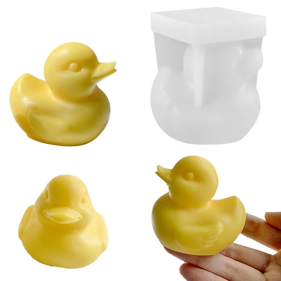 Lynono Co.,Ltd Duck Silicone Molds MultipurposeAn1ma1Silicone Molds For Making Candle Soap And Home Decoration Epoxy Resin Project
