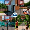 thumbnail image 5 of Canasta de Basketball Bluelander, Altura Ajustable de 1.4 a 2.1 M con Balón No.5 y Bomba de Aire, 5 of 5