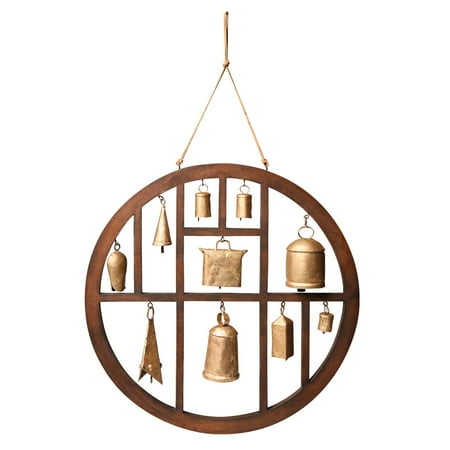 Circle Garden Bell - Circle of Bells Indoor/Outdoor Wind Chime Garden Outdoor Decor
