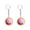 Purple, variant on Cute Steamed Bun Squishy Keychain, Adorable Squeeze Stress Relief Ball Design Keyring for Bags & Keys