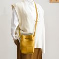 thumbnail image 4 of Bolso tejido para teléfono móvil, bolso diagonal pequeño, bolso para teléfono móvil, bolso de cuero PU mini de moda para mujer, 4 of 5
