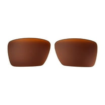 Walleva Brown Polarized Replacement Lenses for Costa Del Mar Rincon Sunglasses