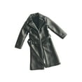 thumbnail image 1 of Figura masculina cortavientos largo, disfraz de figura masculina, ropa, decoración de muñecas, chaqueta de muñeca de cuero PU elegante, figura de, 1 of 9