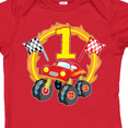 thumbnail image 4 of Inktastic Monster Truck 1st Birthday Boys or Girls Baby Bodysuit, 4 of 5