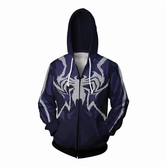 Venom 3D Sweater Digital Print Hooded Pullover Zipper 3D Sweater