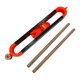 thumbnail image 1 of Regla de trazado de perfiles, calibrador de contorno con bloqueo ajustable, herramienta de carpintería, duplicador de perfiles de medición de esquinas de bordes Fivean unisex, 1 of 2