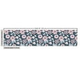 thumbnail image 3 of Ambesonne Floral Fabric by the Yard Upholstery, Garden Scene in Pastel Tones, 5 Yards, Slate Blue Pink, 3 of 5