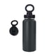thumbnail image 1 of Yuarrent Botella de agua de acero inoxidable, fácil de limpiar, elegante tapa a prueba de fugas, deporte sin BPA Teteras negro Tipo de paja, 1 of 6