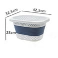 thumbnail image 5 of PEACNNG Collapsible Large Laundry Hamper - Waterproof Dirty Clothes Storage Hamper Organizer Basket, 5 of 5